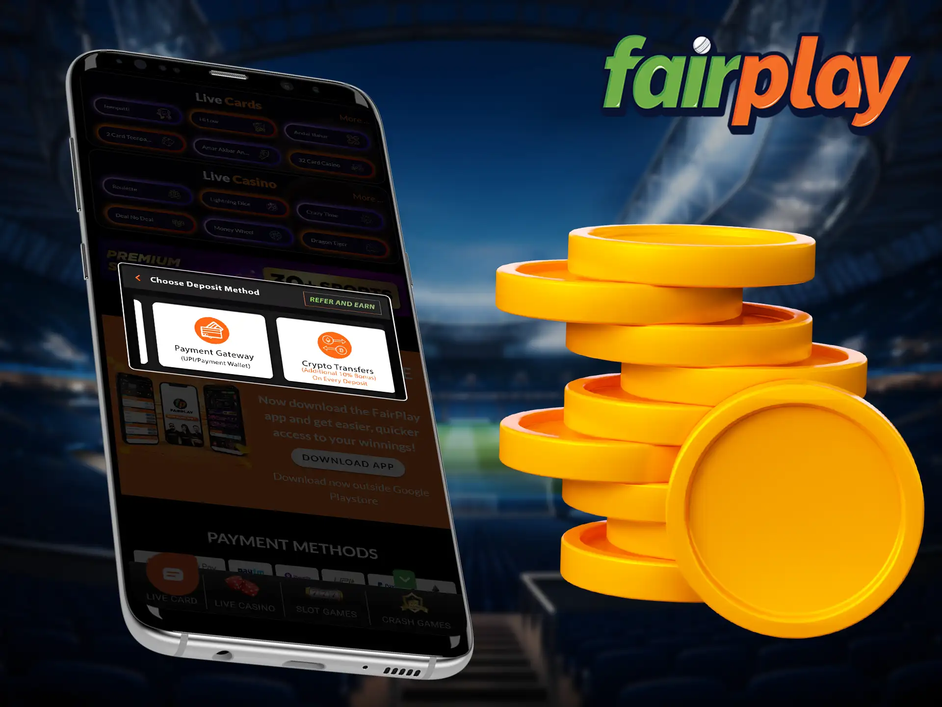 Fairplay payment methods